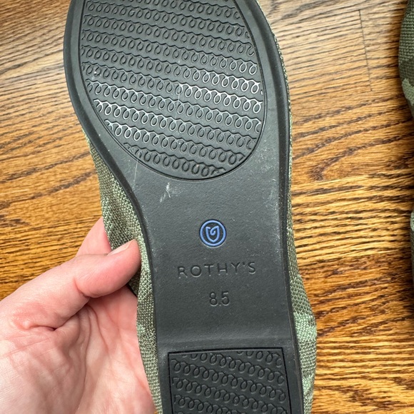 Rothy's Green Camouflage Women's loafers - Picture 4 of 5